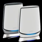 NETGEAR Orbi WiFi System RBK852 - Impianto Wi-Fi (router, prolunga) - fino a 350 m.q. - maglia - GigE, 2.5 GigE - Wi-Fi 5, Wi-Fi 6 - Tri-Banda